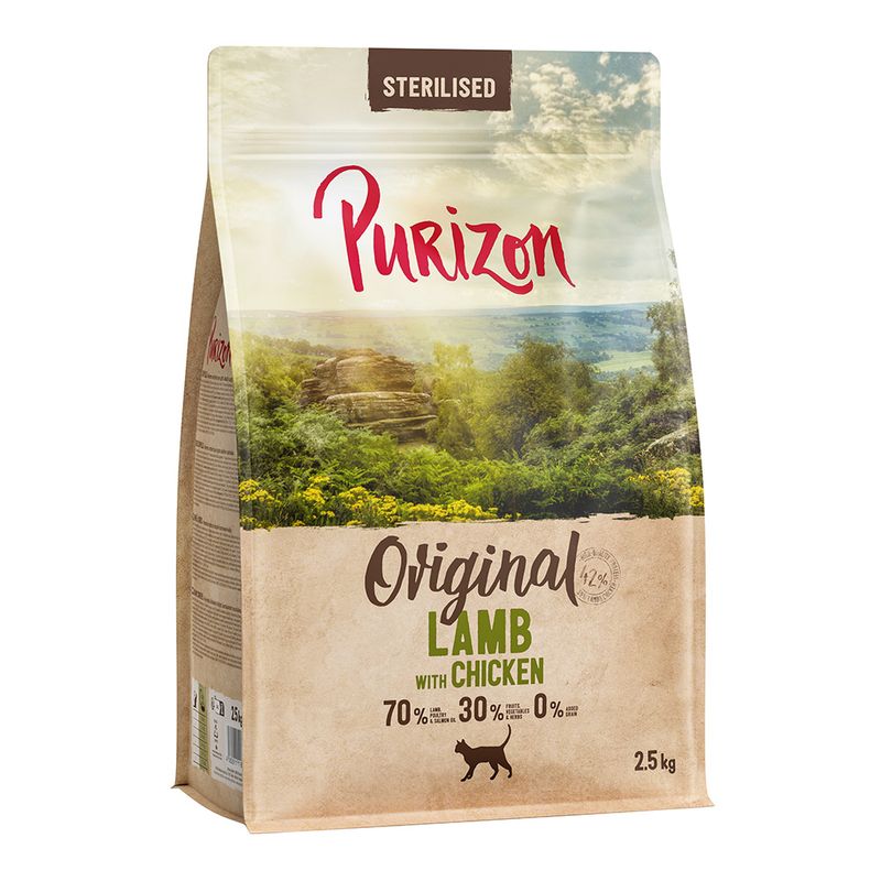 Purizon Sterilised Adult agneau, poulet - sans céréales