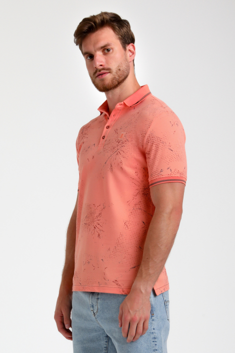 Gabbiano oranje heren polo