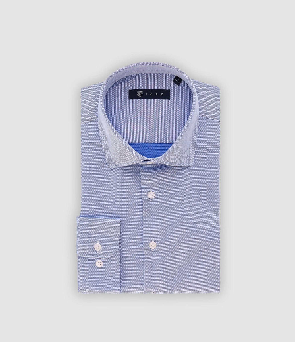 Chemise repassage facile bleu ciel PASCAL