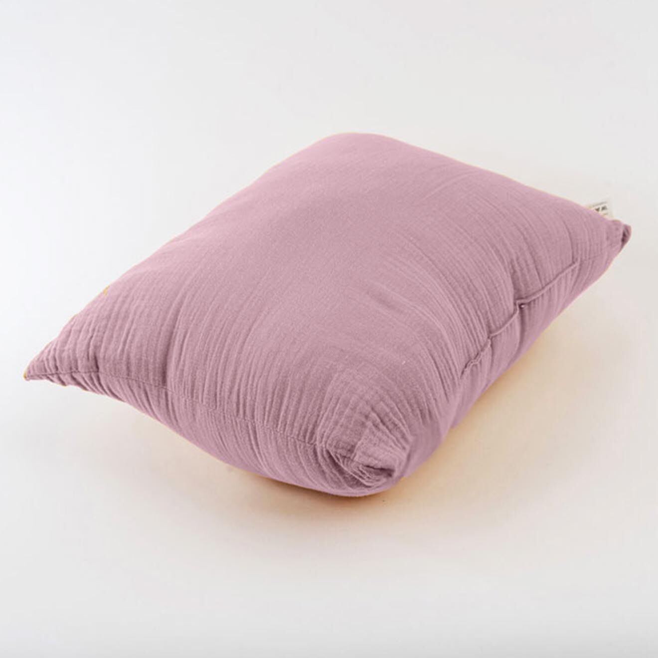 Papate Coussin Rectangle en Coton Bio rose - 30x40 cm