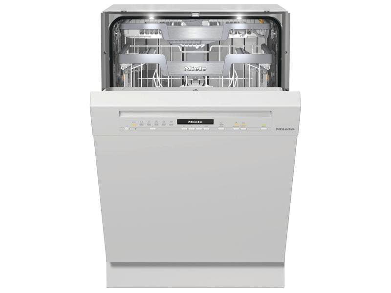 Miele Einbaugeschirrspüler G 3825-55 SCi Brillantweiss Geschirrspüler für bis zu 12 Massgedecke