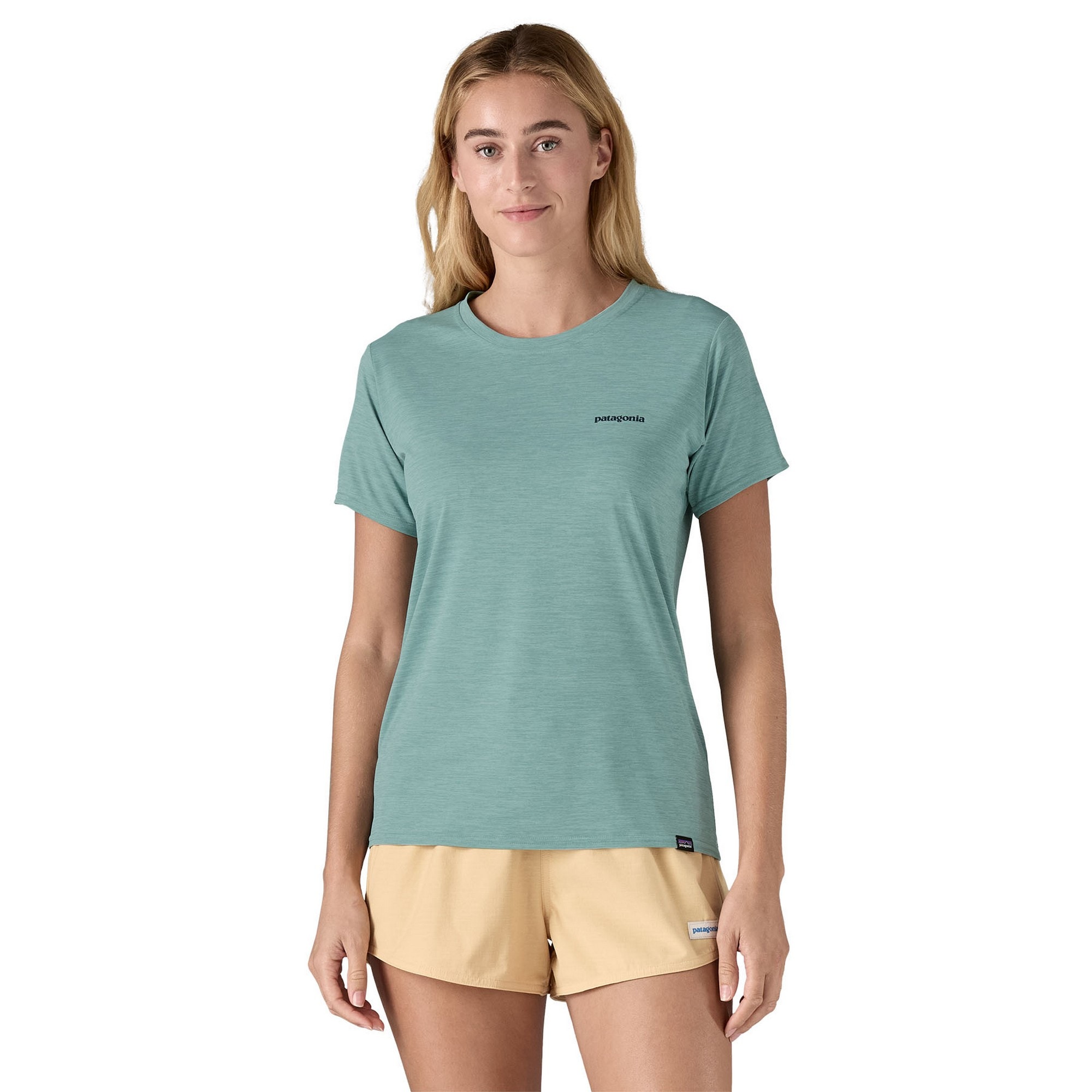Patagonia Cap Cool Daily Graphic T- Shirt Waters Dame<br>Den ultimate t-skjorten for aktive dager!