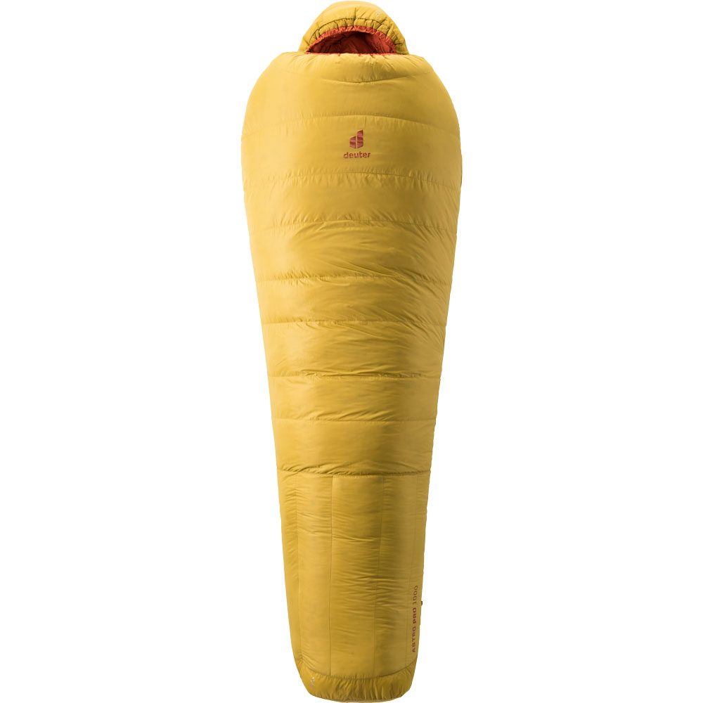deuter Astro Pro 1000 EL Daunenschlafsack turmeric redwood