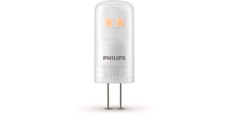 Philips Lampe LED 10W G4 WW 12 V ND Warmweiss Leuchtmittel G4 mit matter Oberfläche