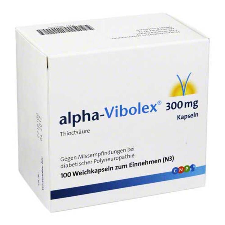 Alpha Vibolex 300 mg Weichkapseln, 100 St