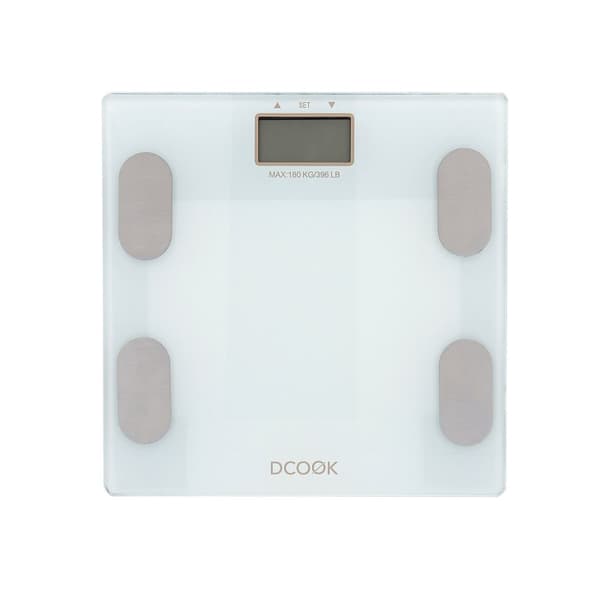 Digital badevekt Dcook Gallery Hvit Plast (6 enheter)