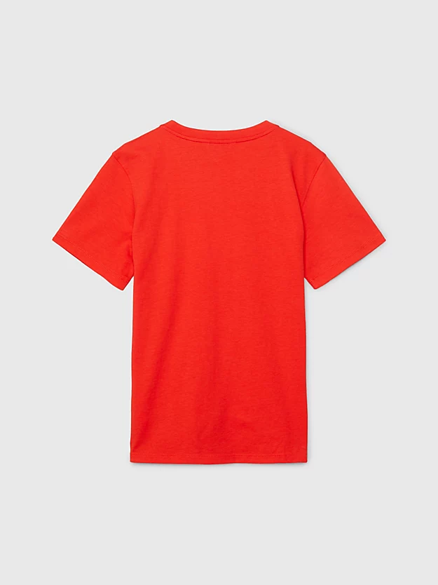 Camiseta infantil com logo de praia - Poder Intenso
