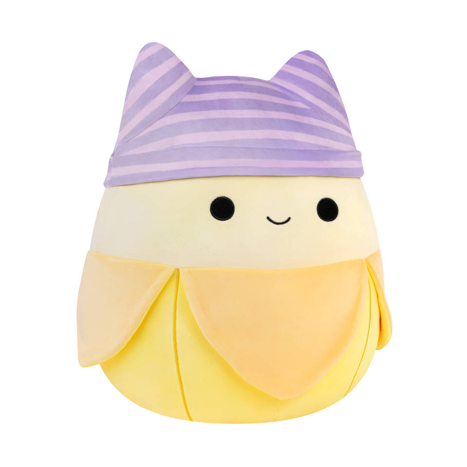 Squishmallows Junie de gele banaanknuffel - 40 cm