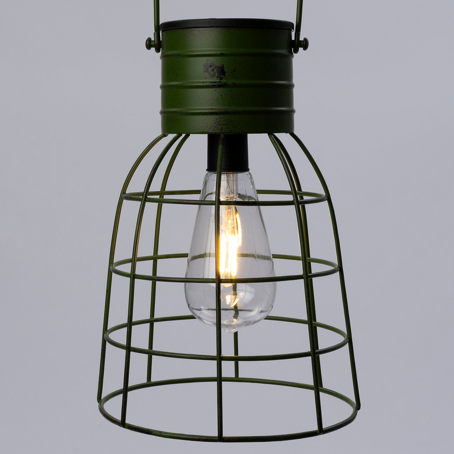 Intratuin solar lantaarn Nuuk groen D 17 H 25,5 cm