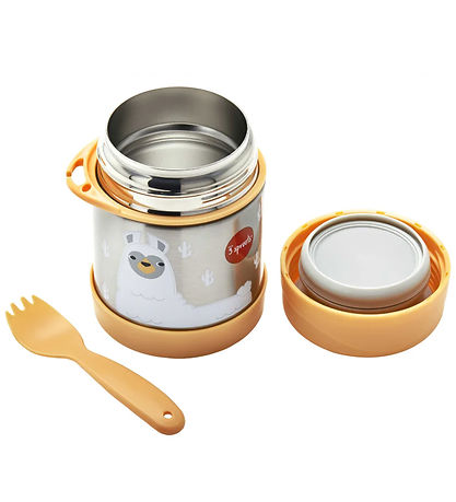 3 Sprouts Thermobehälter - EdelstahlständerL - 350 ml - Lama