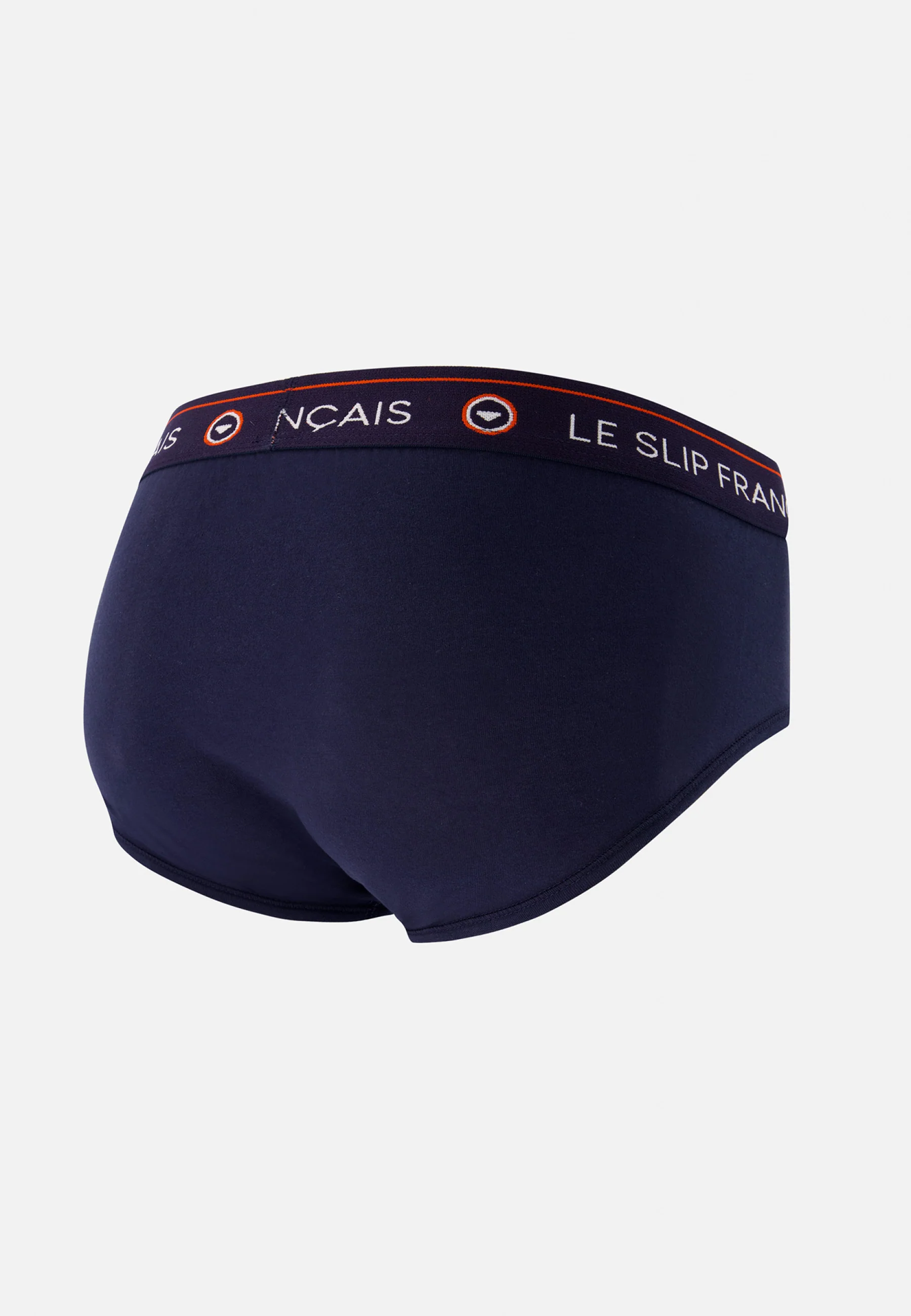 Slip en coton-Intrepide Marine Beau Paquet