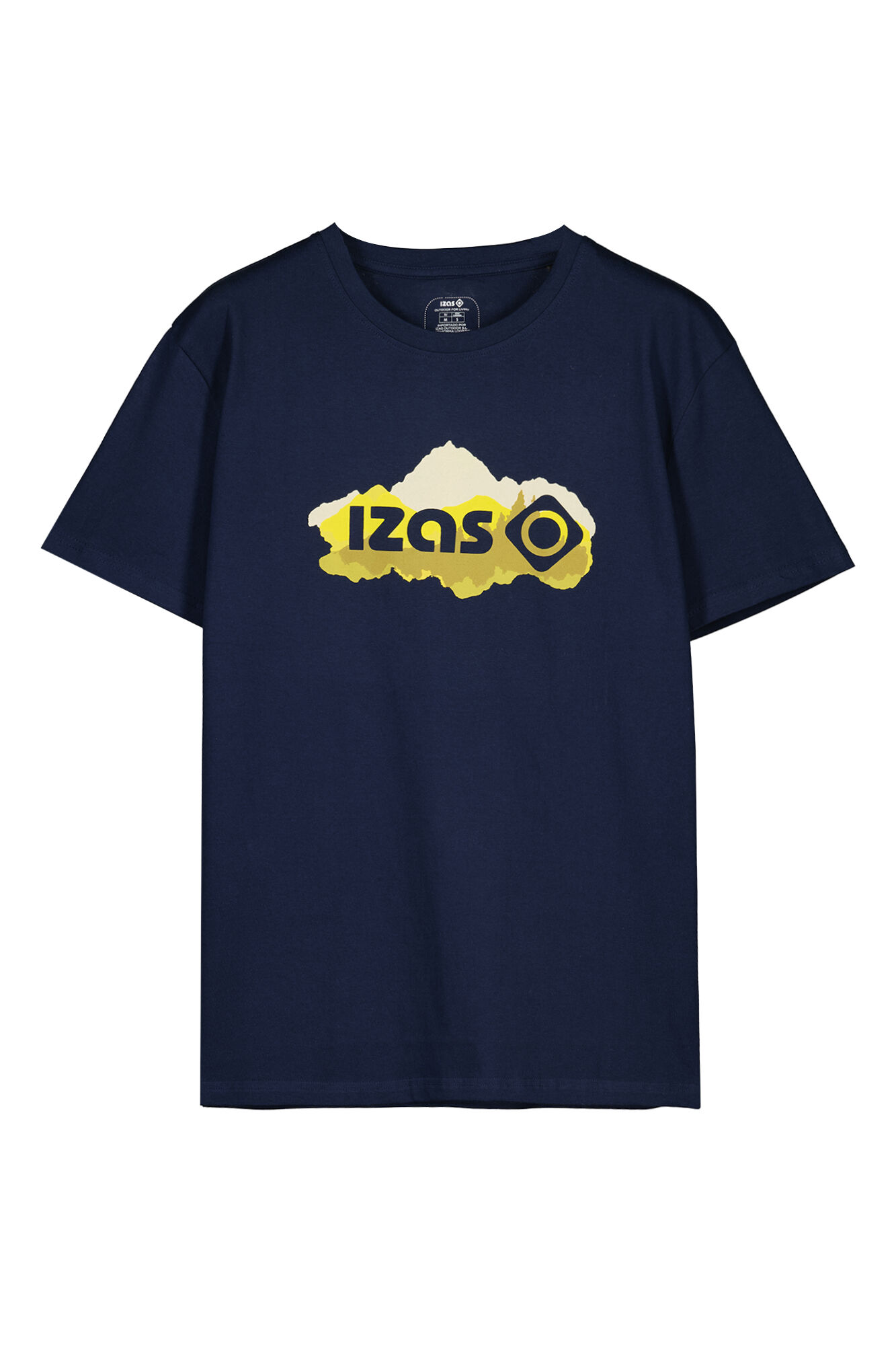 Camiseta clássica de manga curta - Azul Marinho