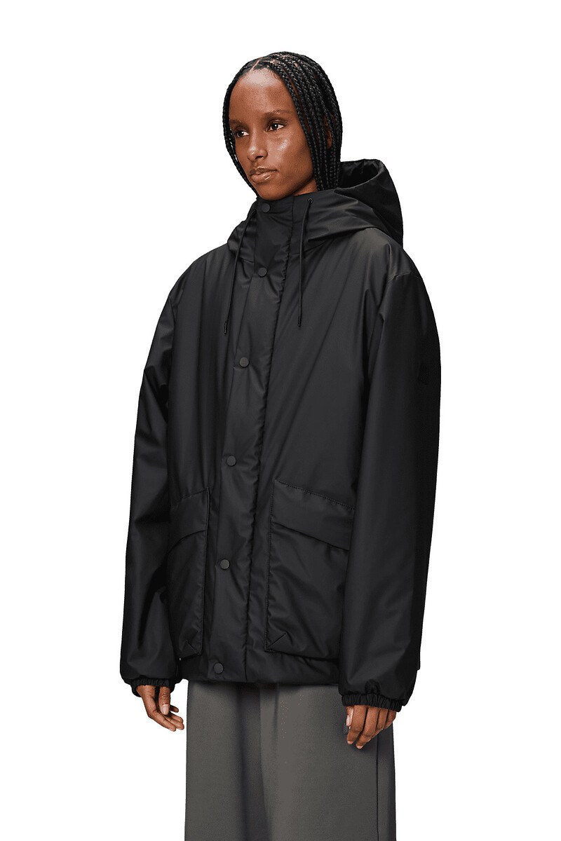 RAINS<br>Jaqueta Windjack LOHJA LONG INSULATED CURVE
