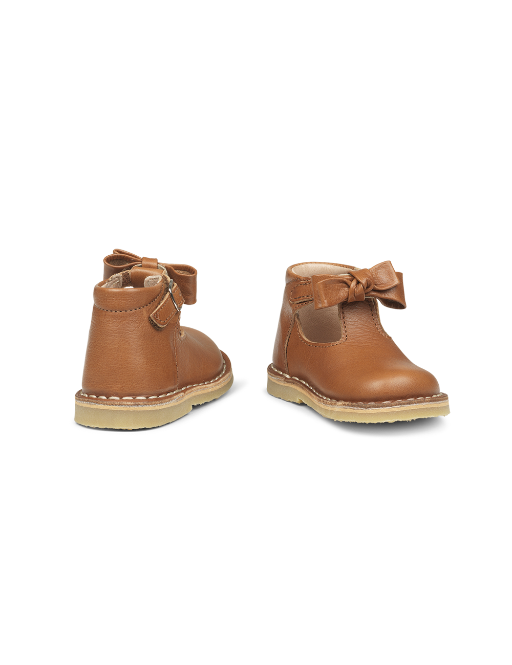 T-bar Bow - Cognac