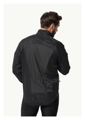 Veste Coupe-Vent Jack Wolfskin Morobbia Wind Noir Homme