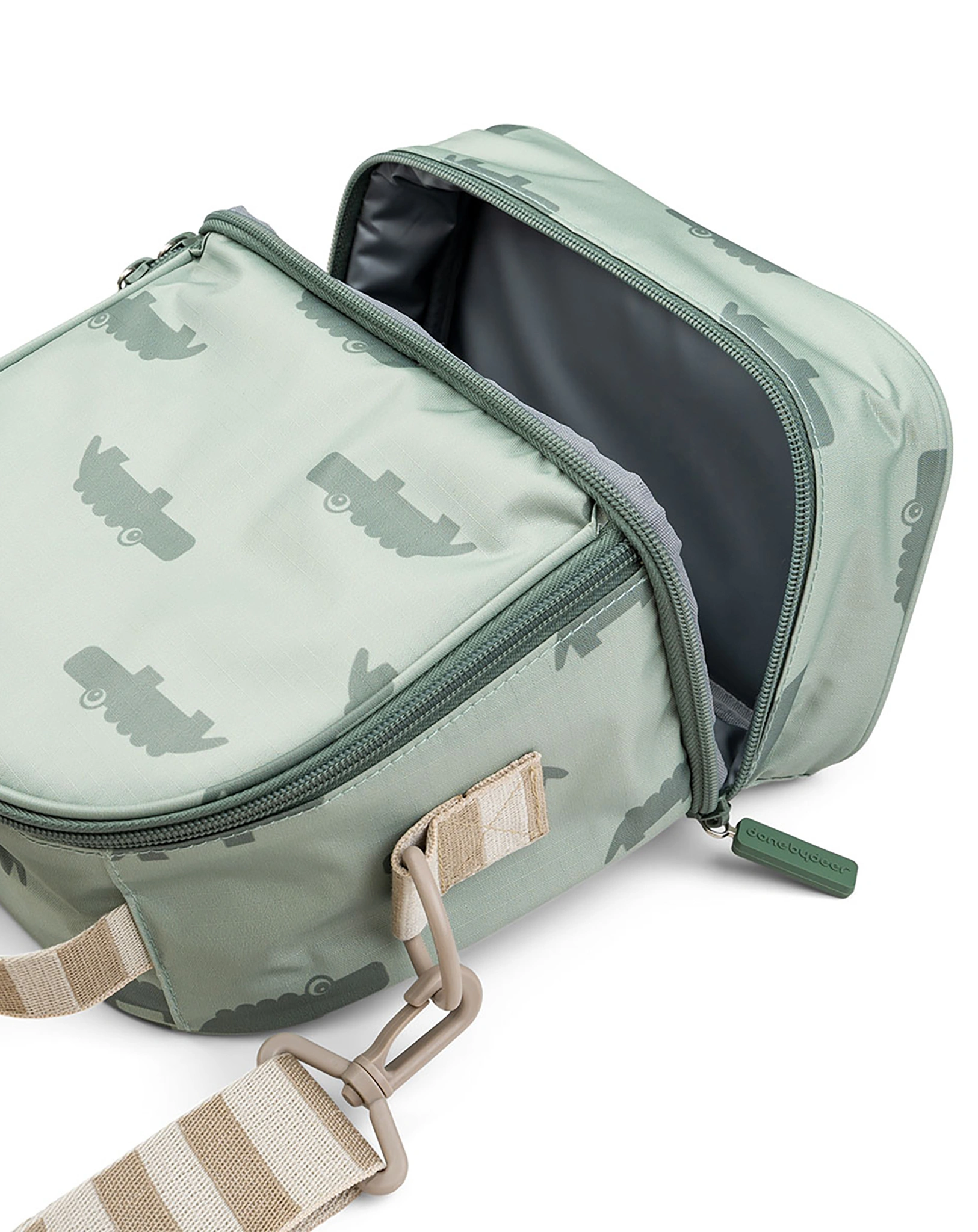 Lunchtasche CROCO (22x15x23) isolierend in grün