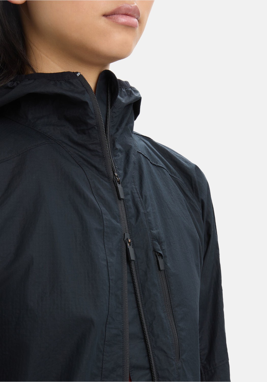 Icebreaker Damenjacke Shell  Windbreaker Black
