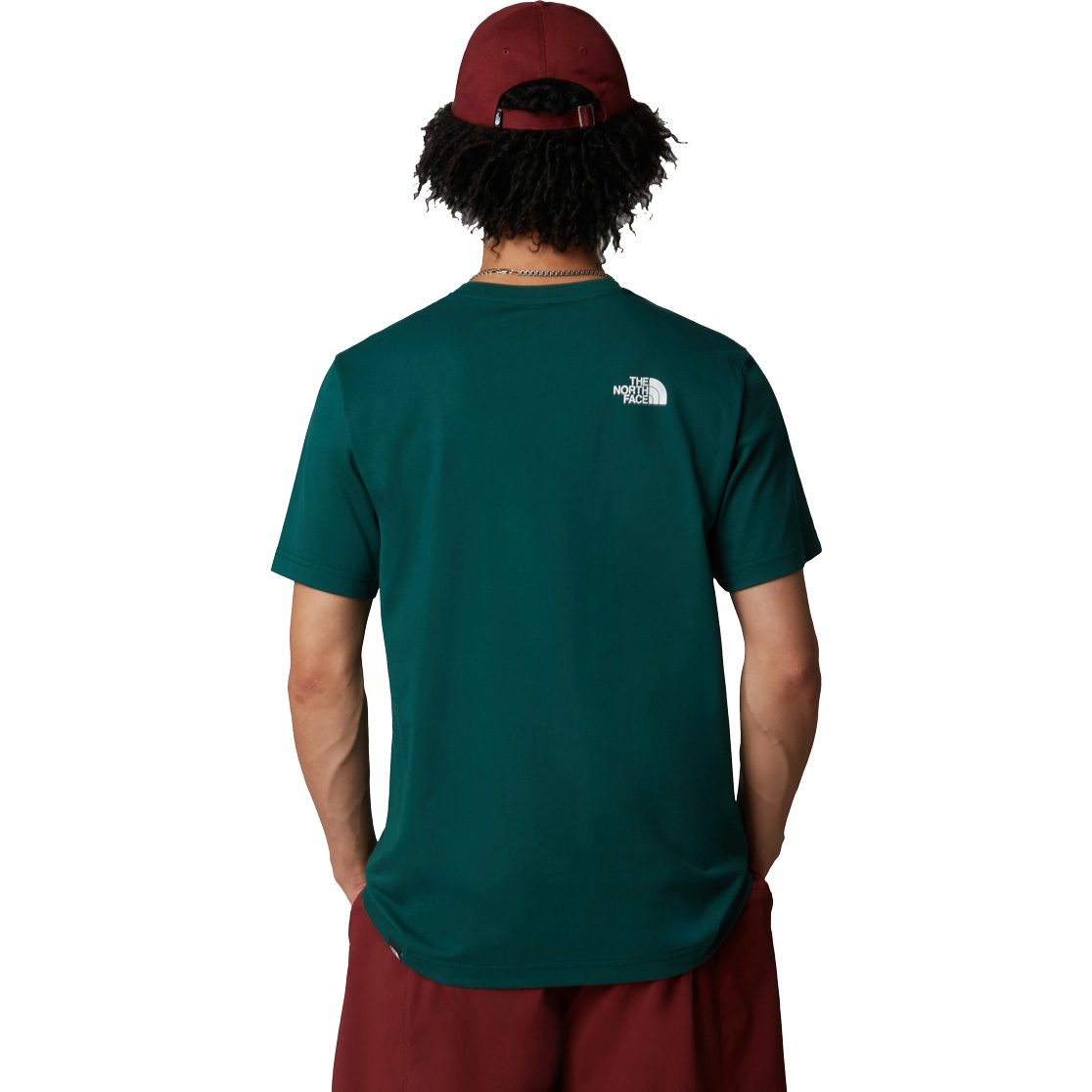 The North Face® Simple Dome T-Shirt Herren deep nori