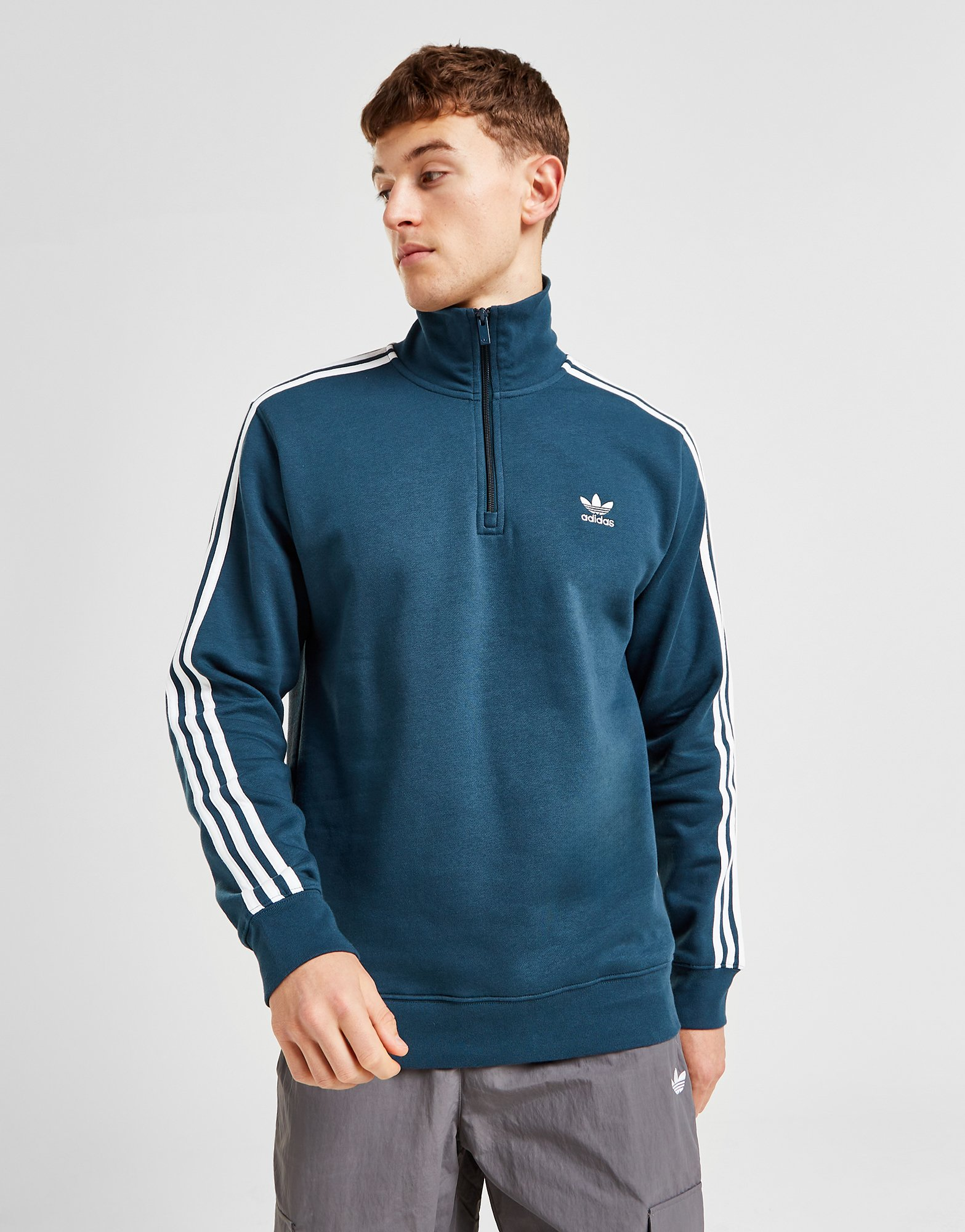 adidas Originals Sweatshirt Zippé 3 bandes