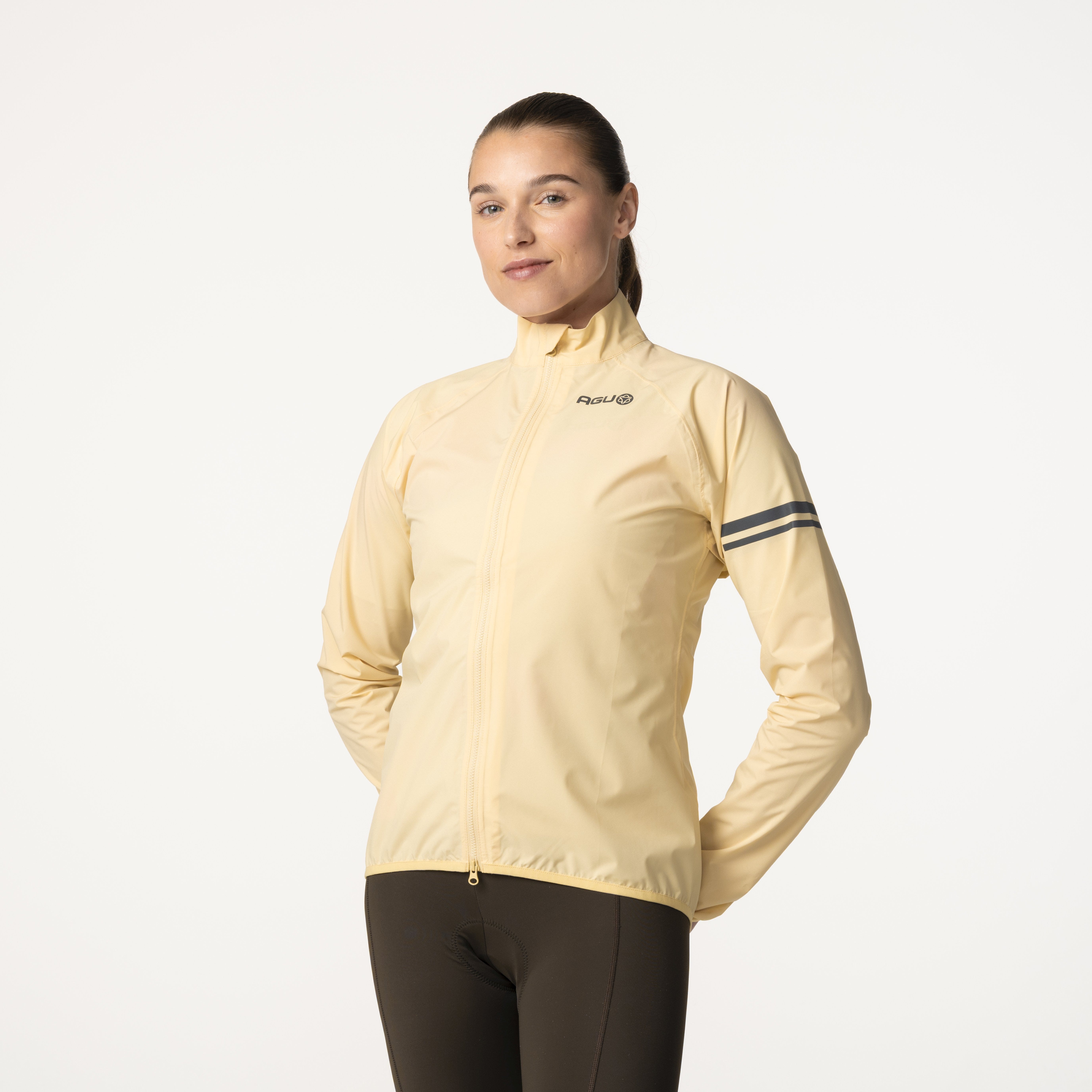 AGU Essential Dames regenjas - Beige
