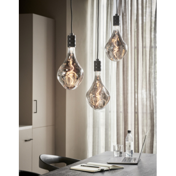 Calex XXL LED lamp Organic E27 6W titanium dimbaar