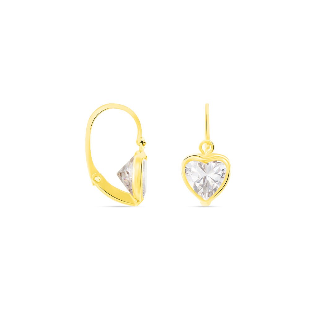 Boucles D'oreilles Pendantes Gredel Or Jaune  Oxyde
