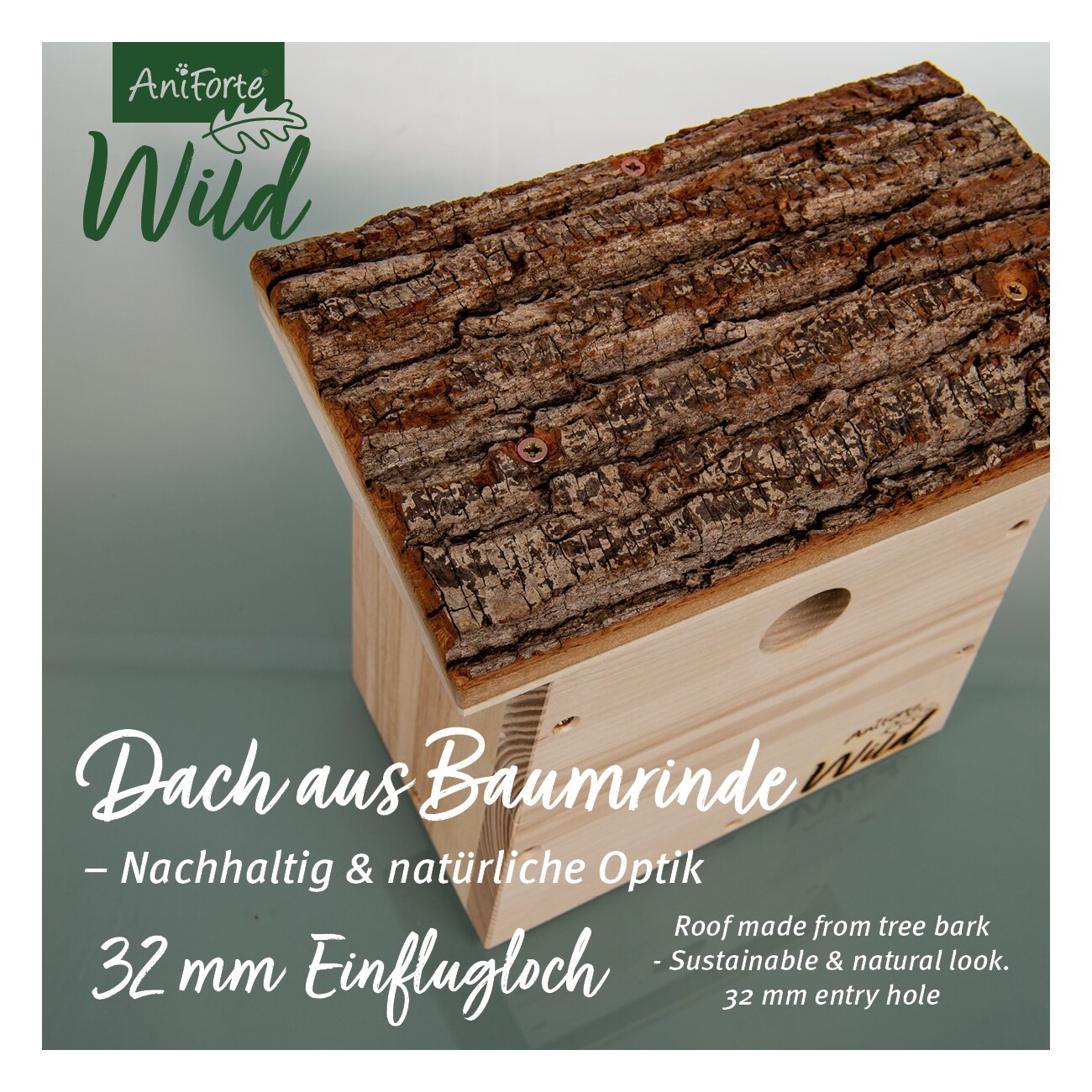 AniForte Nistkasten Kohlmeisen