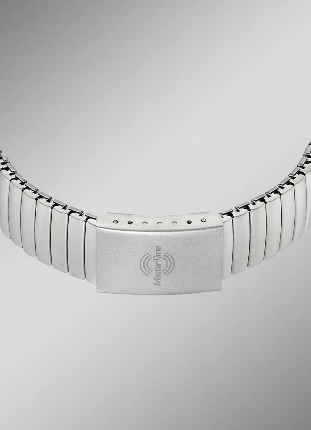 Master Time Funk-Damenuhr mit Edelstahlzugband