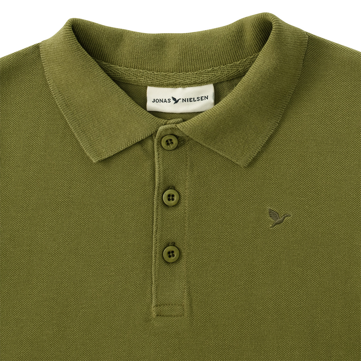 Jonas Nielsen Jungen Poloshirt in Pique-Struktur helloliv