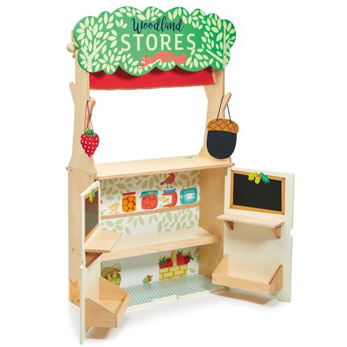 Tender leaf toys poppenkast en winkeltje