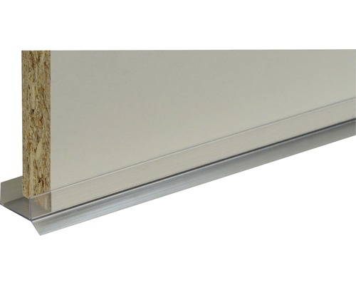 Bodemafdichtingsprofiel 16 mm transparant Lengte: 3 m