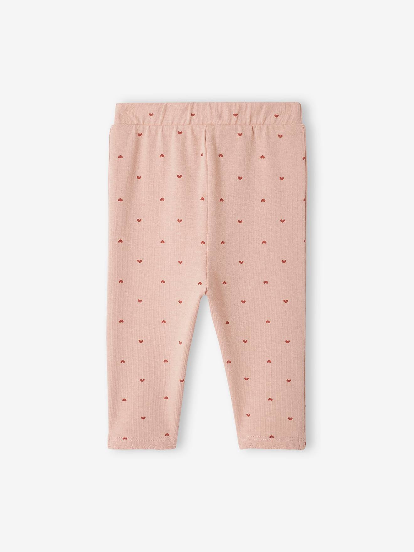 Pacote com 2 leggings rosa para maquiagem infantil