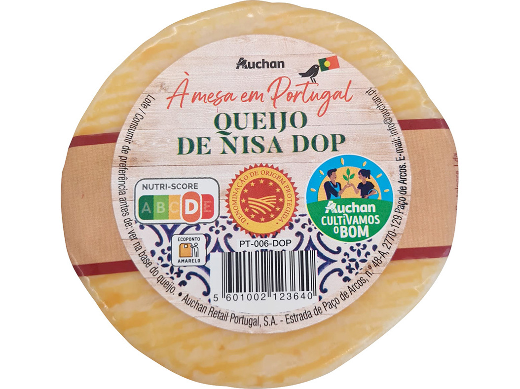 QUEIJO NISA DOP AUCHAN À MESA EM PORTUGAL CULTIVAMOS O BOM UN