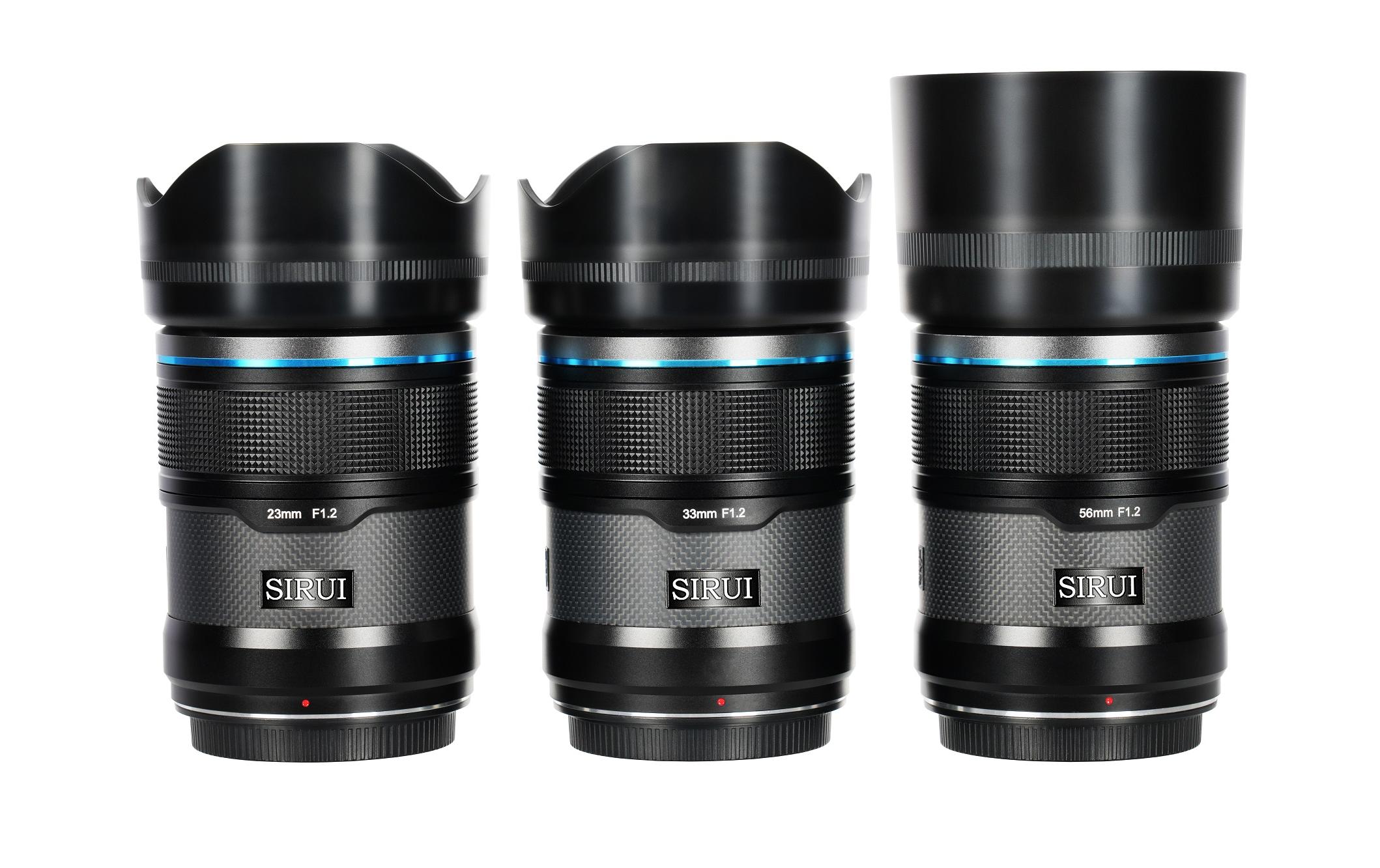 Festbrennweite Sniper 23, 33, 56mm F/1.2 Schwarz Nikon Z<br>Das 3-Objektiv-Set aus der Sniper-Serie mit Autofokus in Schwarz