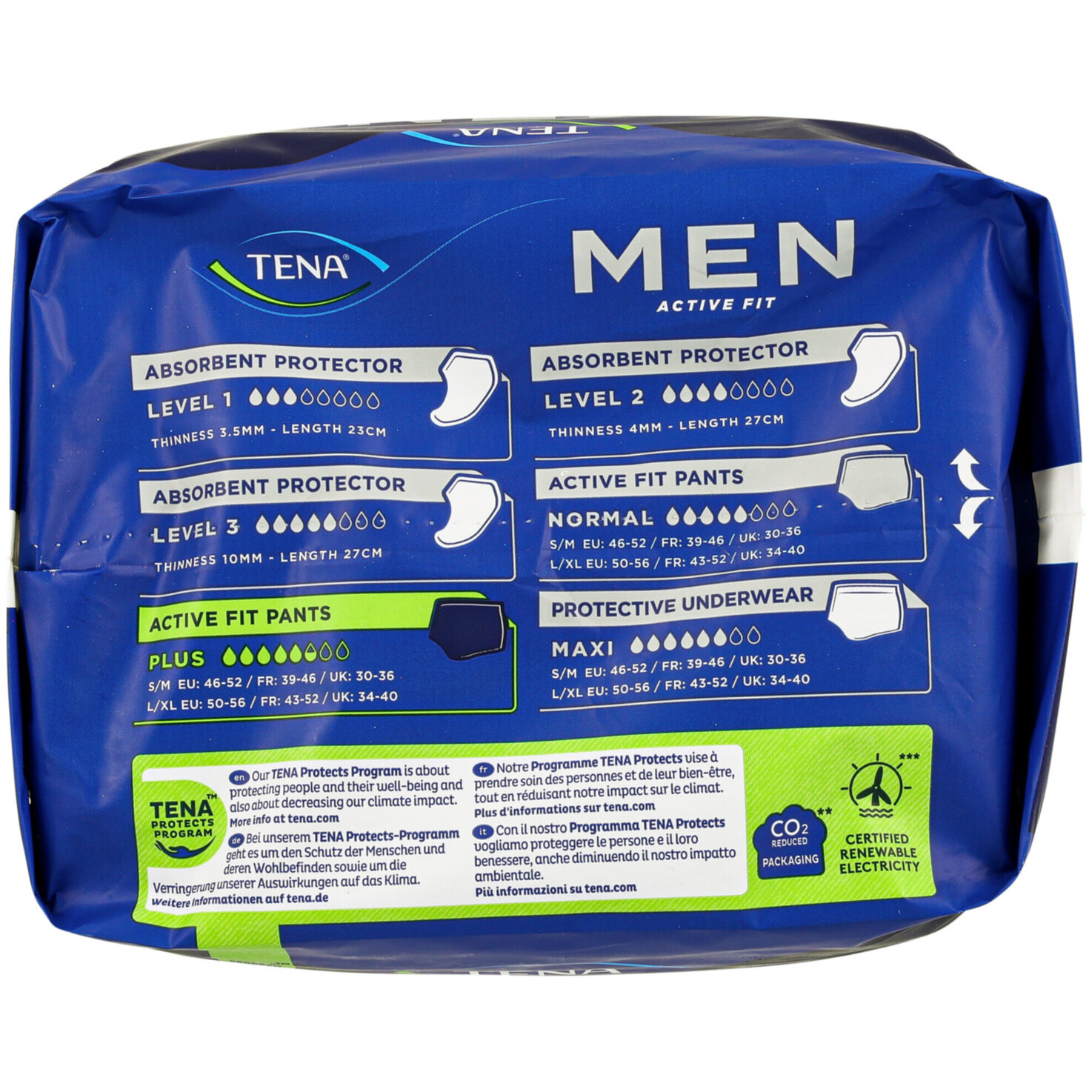 Tena Men Inkontinenz-Pants Active Fit Small/Medium 9 Stück