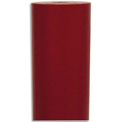 Clairefontaine - Papier cadeau kraft - 70 cm x 50 m - 60 g/m² - rouge