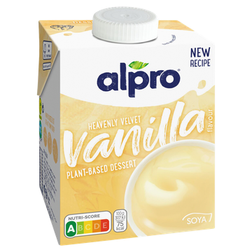 Alpro Dessert Vanille Smaak Houdbaar 525g