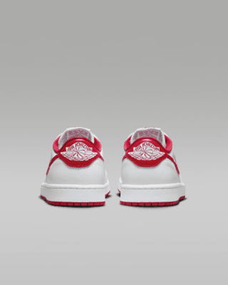 Air Jordan 1 Low OG 'White/Red' Men's Shoes