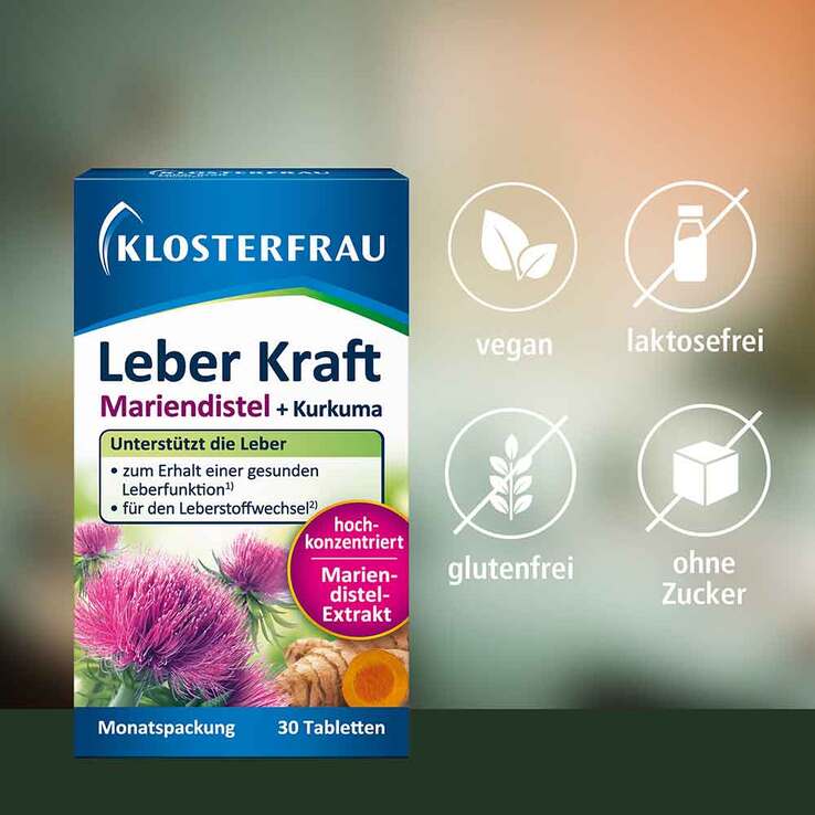 Klosterfrau Leber Kraft Tabletten, 30 St