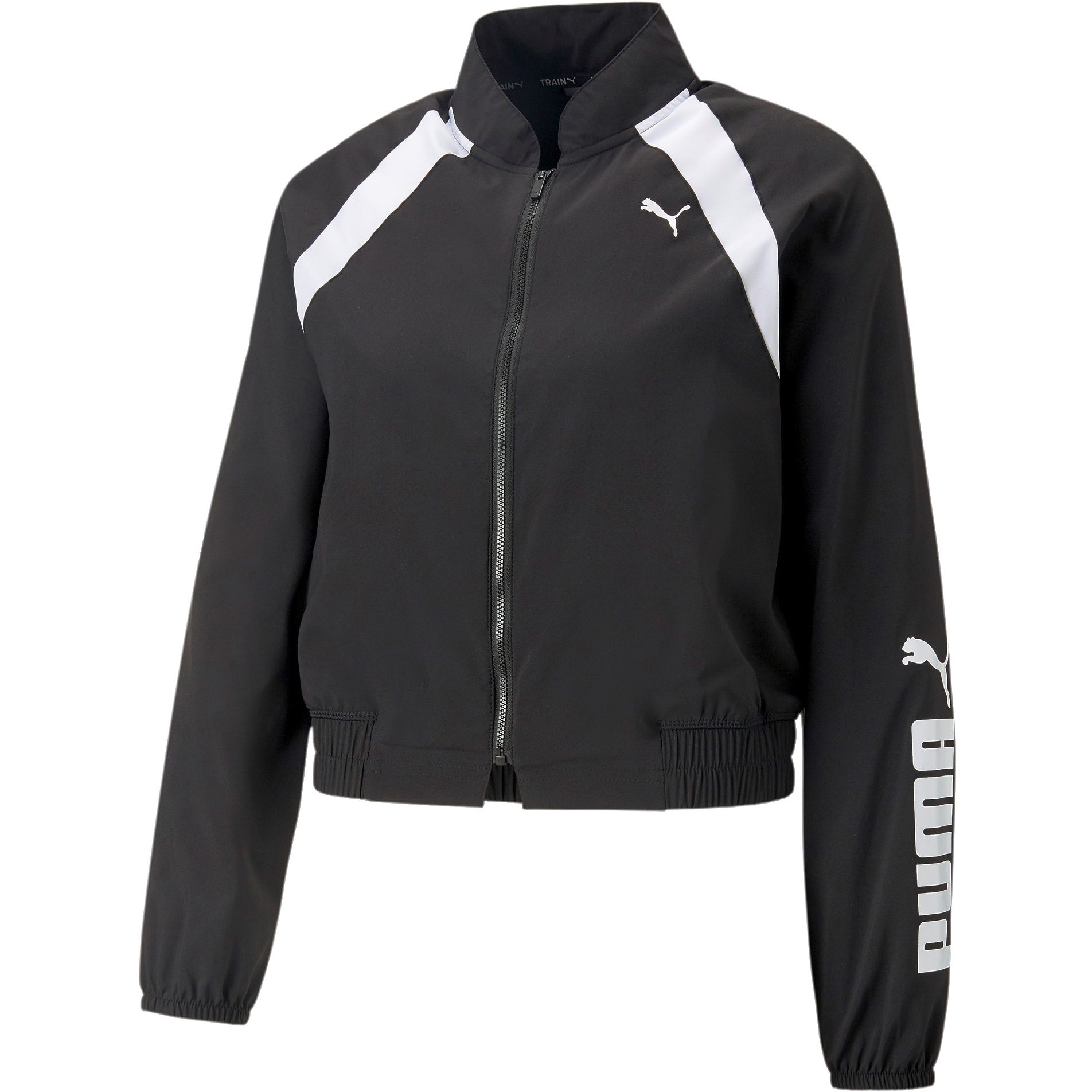Puma Fit Woven Fashion Jacket Damen puma black