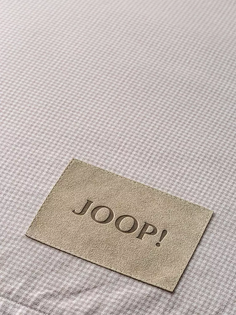 JOOP Flanell Bettwäsche 70x90cm/140x200cm SOFT Sand beige