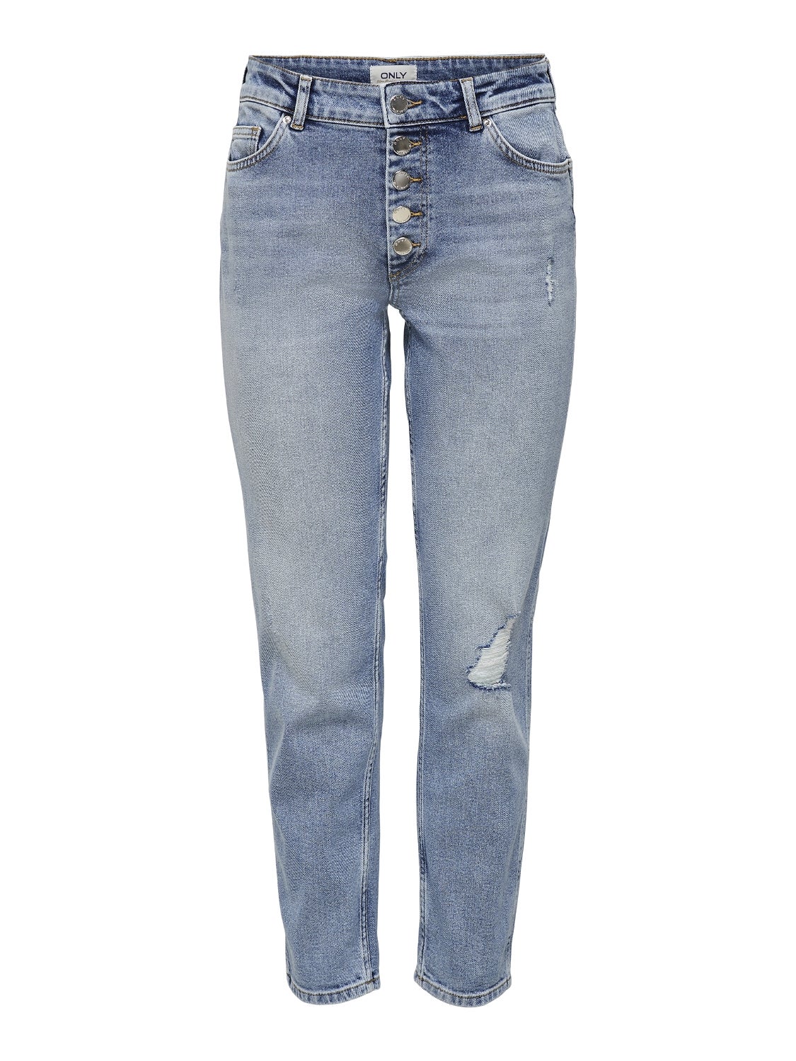 ONLBOBBY Mittlere Taille Skinny Fit Jeans Light Blue Denim