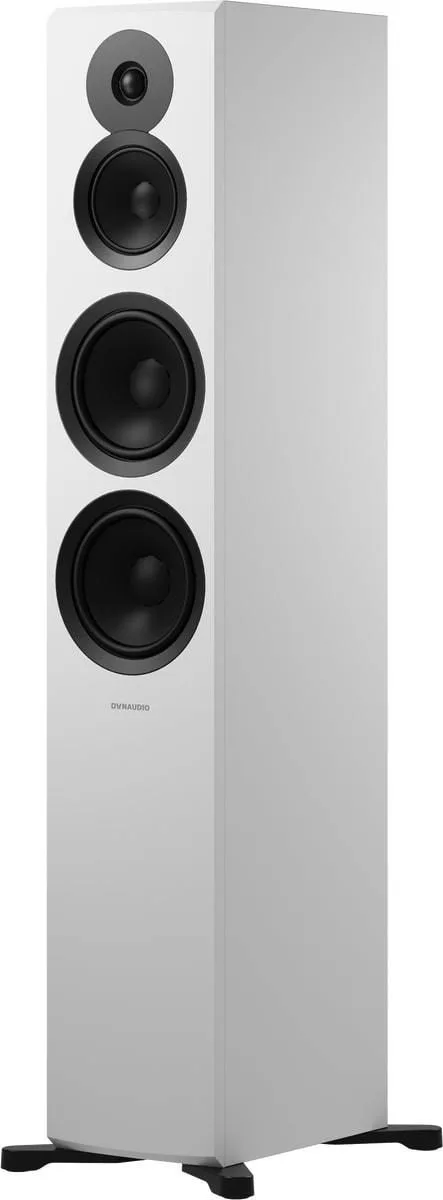 Dynaudio Emit 50 Blanc satiné (la paire) Enceintes colonne