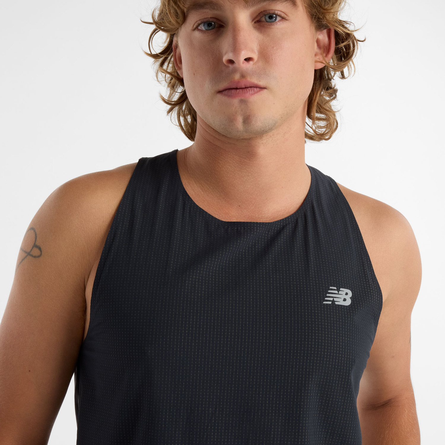 New Balance Race Day Ultra Light Singlet Heren