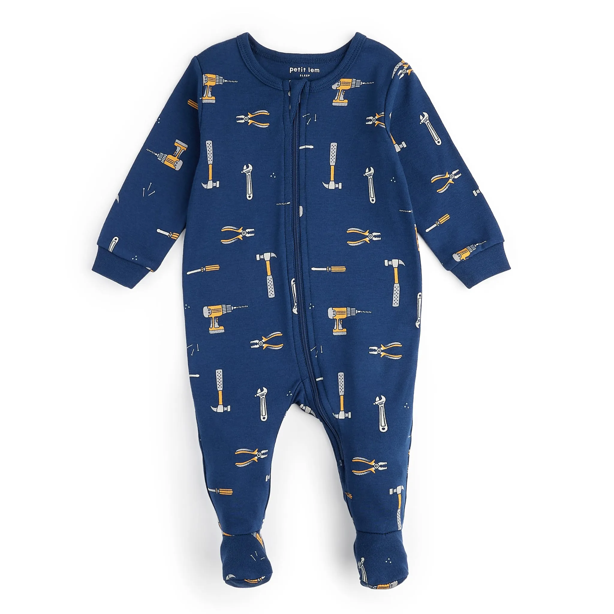 Petit Lem Pyjama Outils 0-24mois