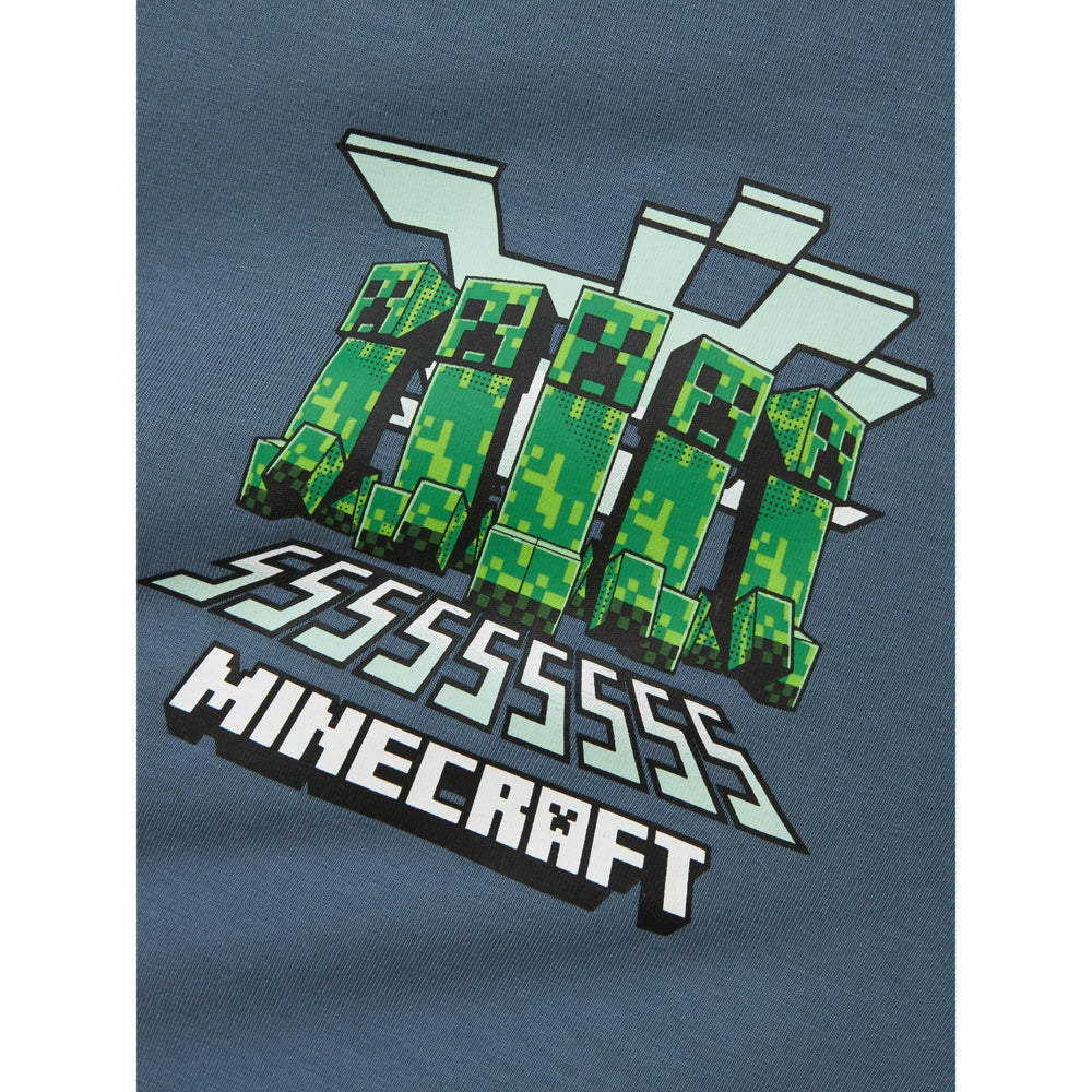 Køb Name It Blue Mirage Mamun Minecraft Regular T-Shirt