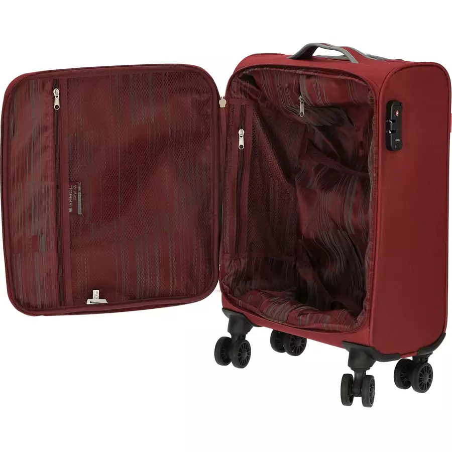 Gabol Zambia - 4-Rollen-Kabinentrolley 55 cm burgundy