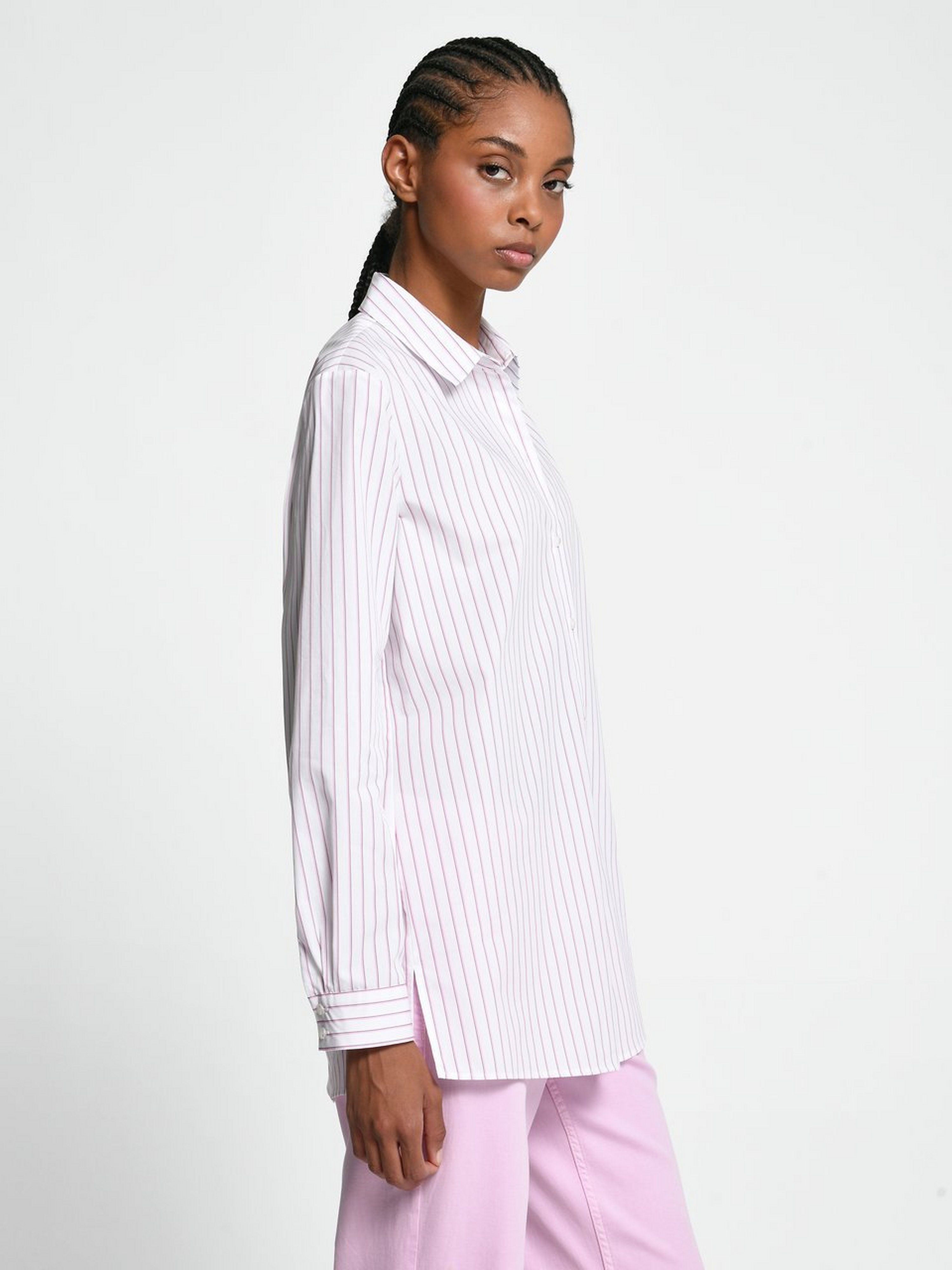 Long-Bluse mit 1/1-Arm