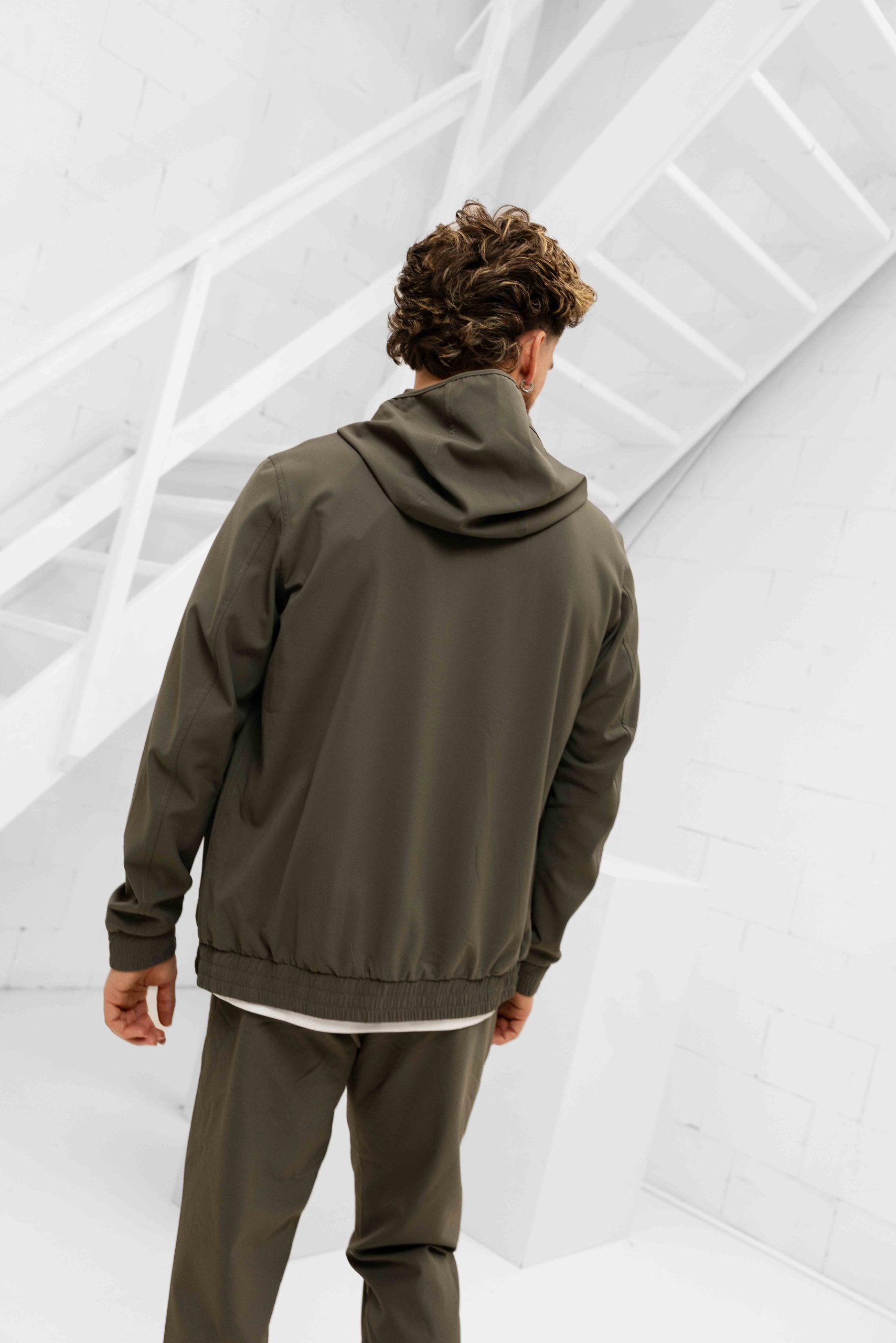 Cou7ure Essentials Reflection Hoodie Trainingspak Heren Donkergroen