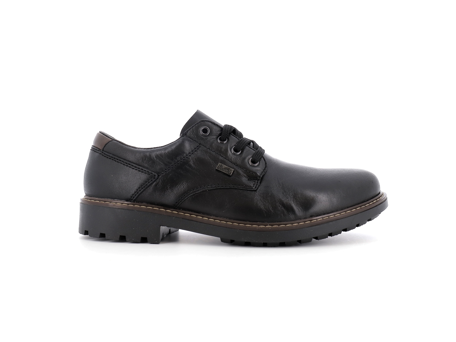 Rieker-F4611 Cuir Noir